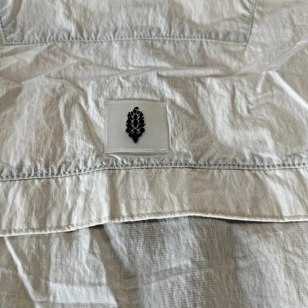Free People Movement  Size M/L Peace Out Backpack‎ Parachute Jacket Ivory Combo - Picture 14 of 15
